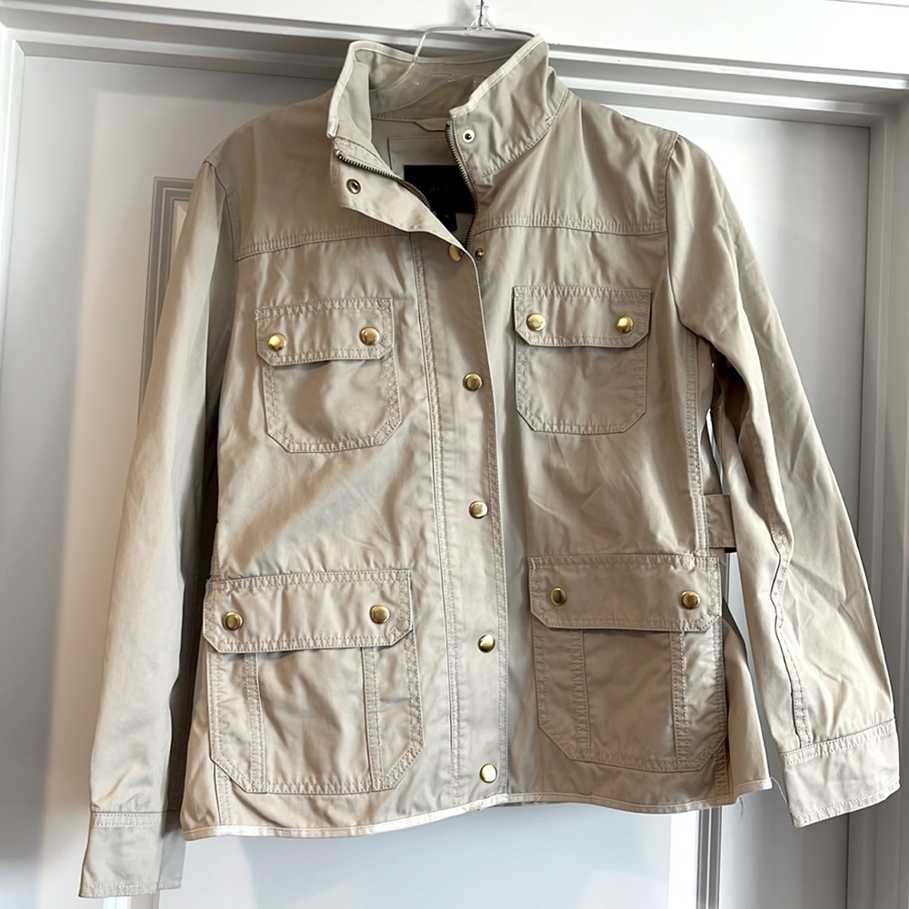 J. Crew Khaki Utility Field Jacket